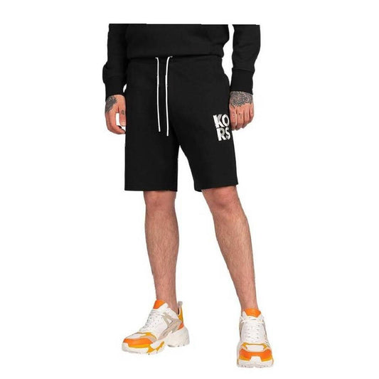 Drawstring Logo-Print Shorts, Size Small