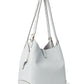 Deco Pebbled Leather Large Shoulder Bag
