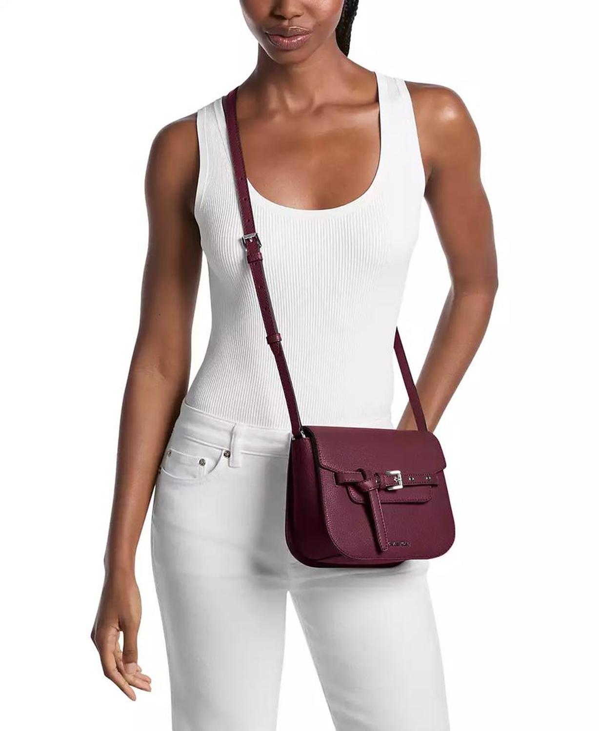 Emilia Small Saddle Crossbody Bag