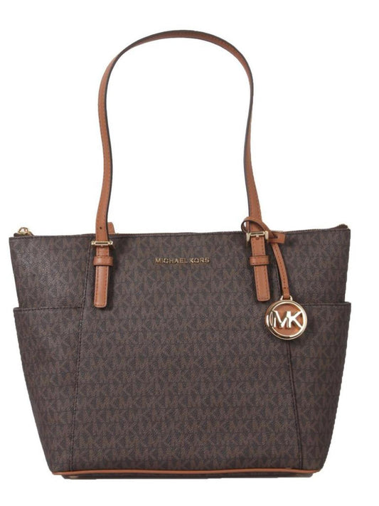 Michael Michael Kors Jet Set Zipped Tote Bag