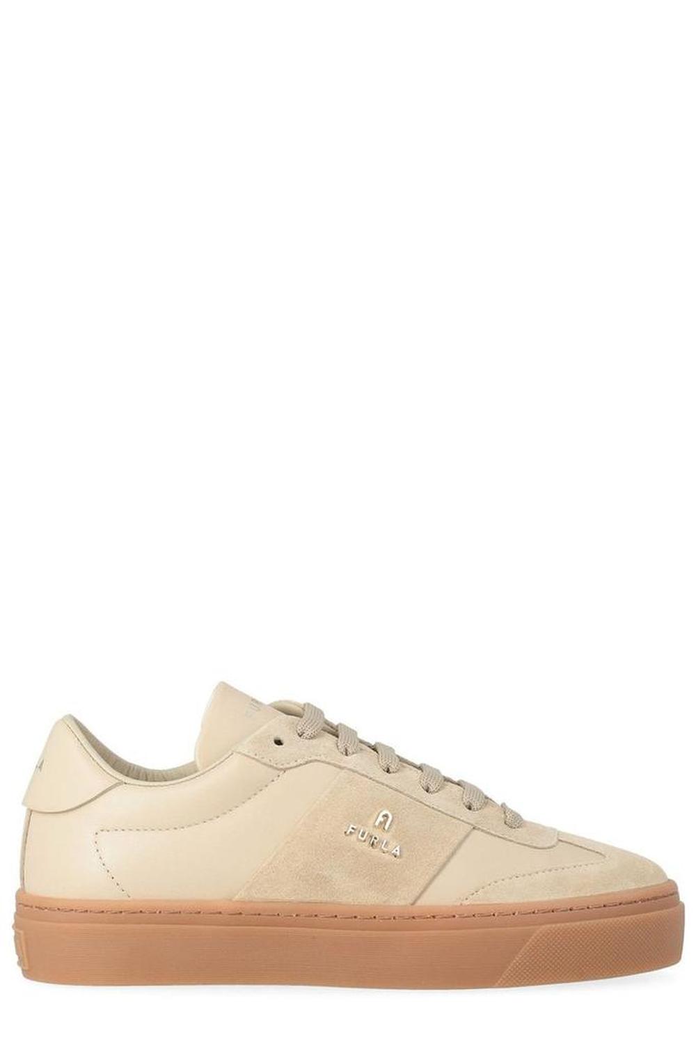 Furla Enjoy Lace-Up Sneakers