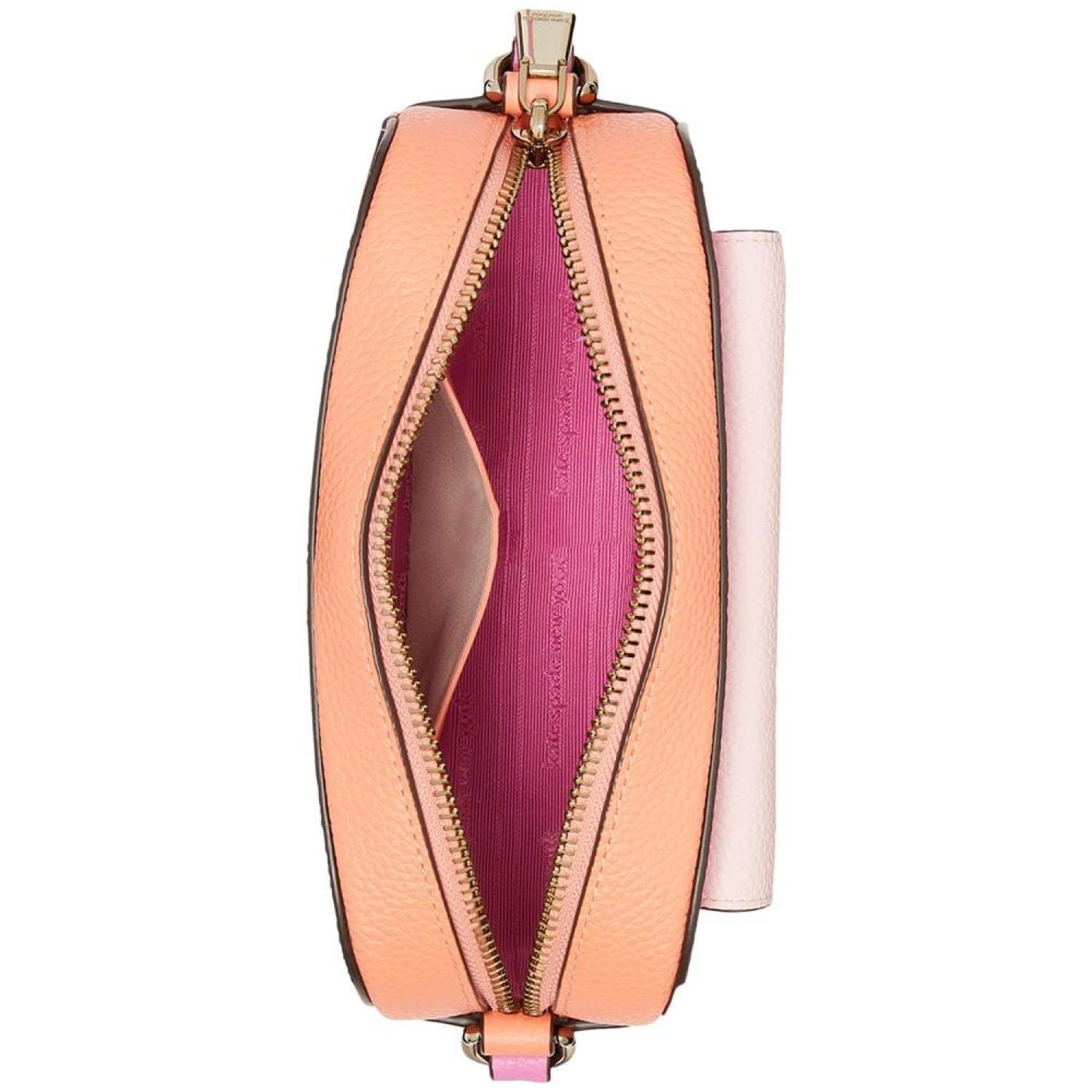 Ava Colorblocked Pebbled Leather Mini Crossbody