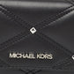 Michael Kors  Quilted Leather Large Jet Set Travel Trifold Wallet