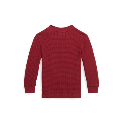 Waffle-Knit Cotton Long-Sleeve Tee (Infant)