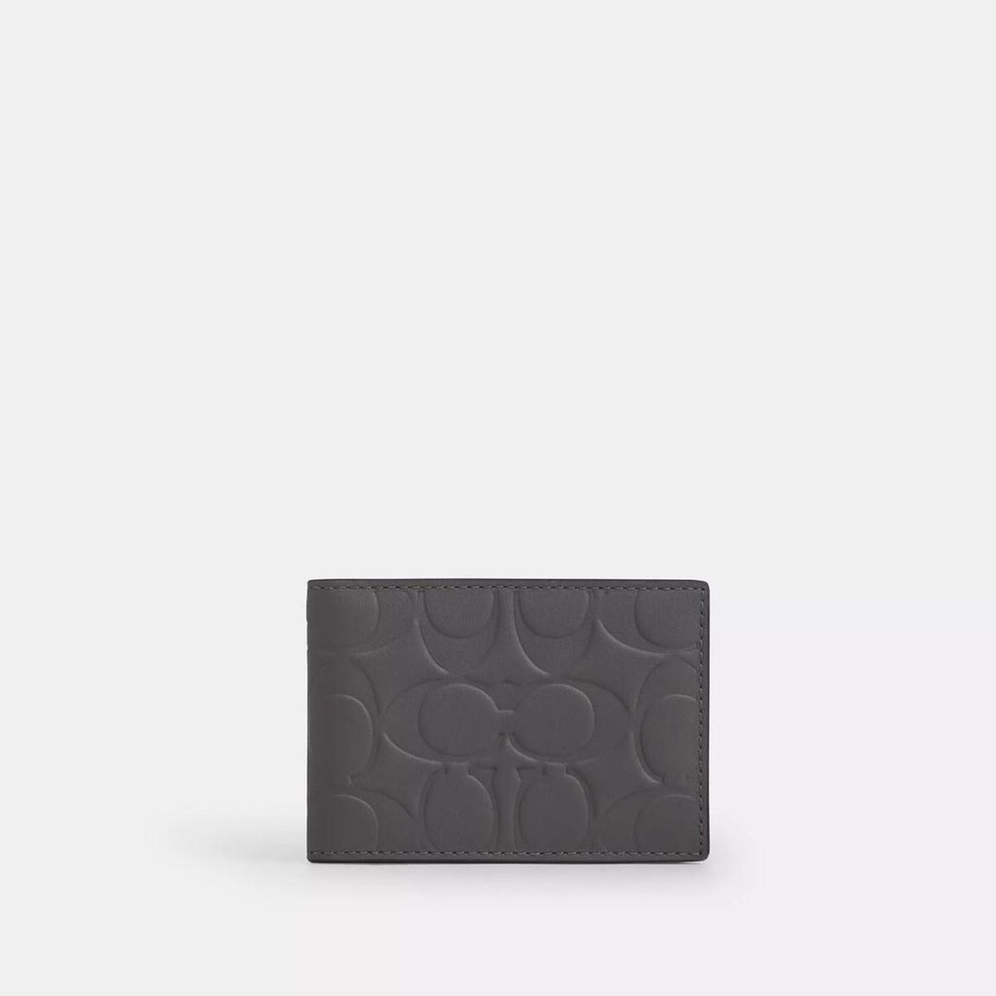 Compact Billfold Wallet In Signature Leather