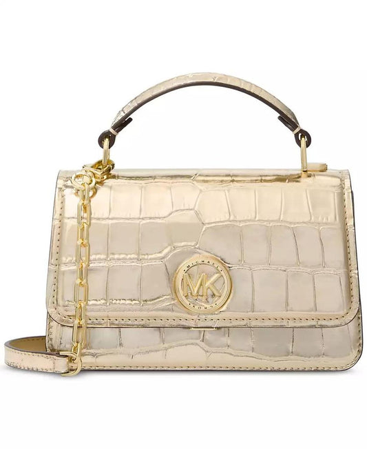 Delancey Small East West Top Handle Chain Crossbody