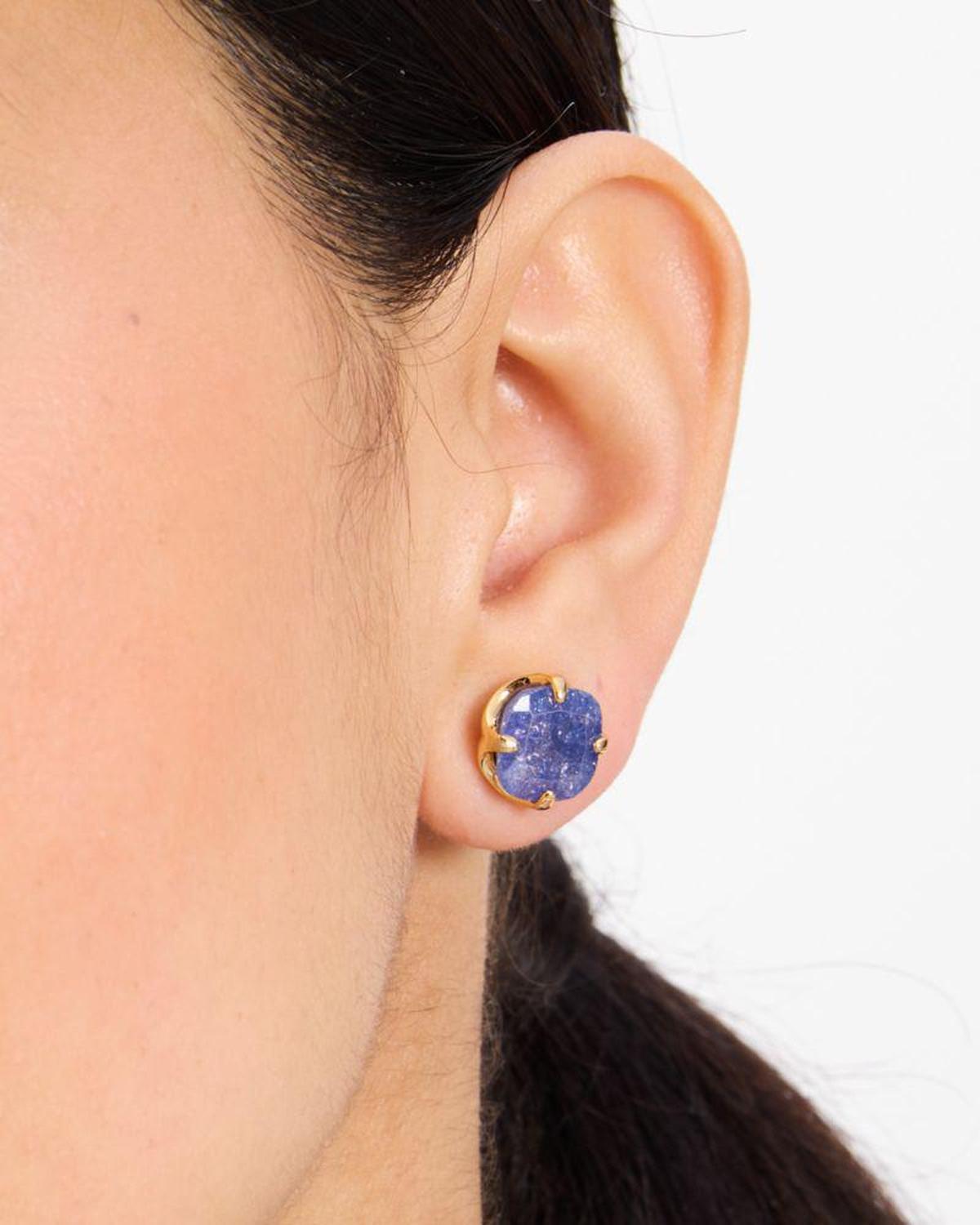 Pop Of Joy 10mm Spade Flower Studs