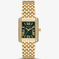 Petite Emery Pavé Gold-Tone Watch