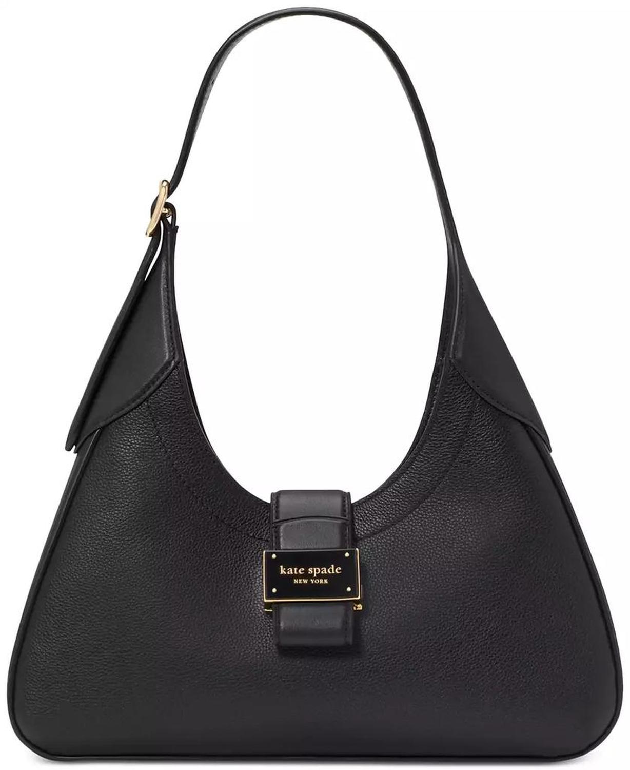 Nouveau Pebbled Leather Shoulder Bag