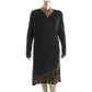Plus Womens Matte Jersey Grommet Hem Wrap Dress