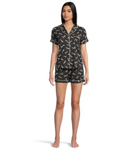 Short Sleeve Boxer PJ Set