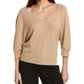 Michael Kors V-Neck Starlet Cashmere Sweater