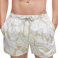 Men's Seasonal Pattern Quick-Dry Swim Shorts