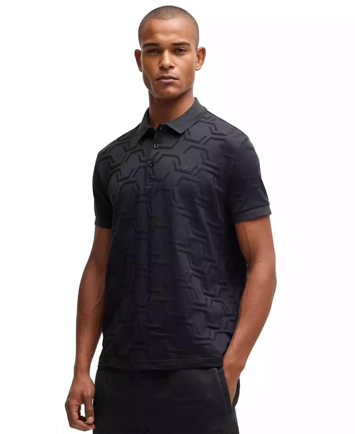Men's Quilted Relaxed-Fit Paddy Polo