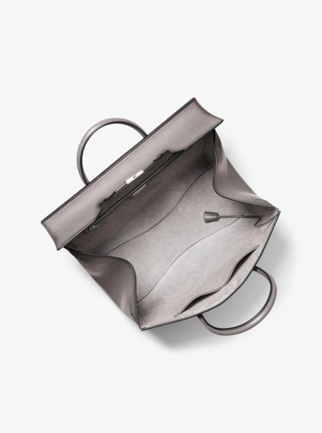 Campbell Burnished Leather Weekender Bag