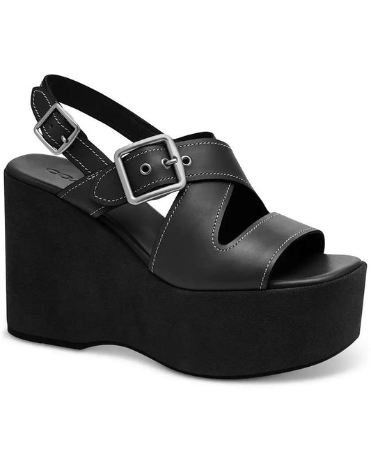 Women's Archival Buckle Platform Sandals