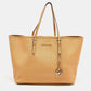 Michael Michael Kors Tan Leather Medium Jet Set Travel Tote