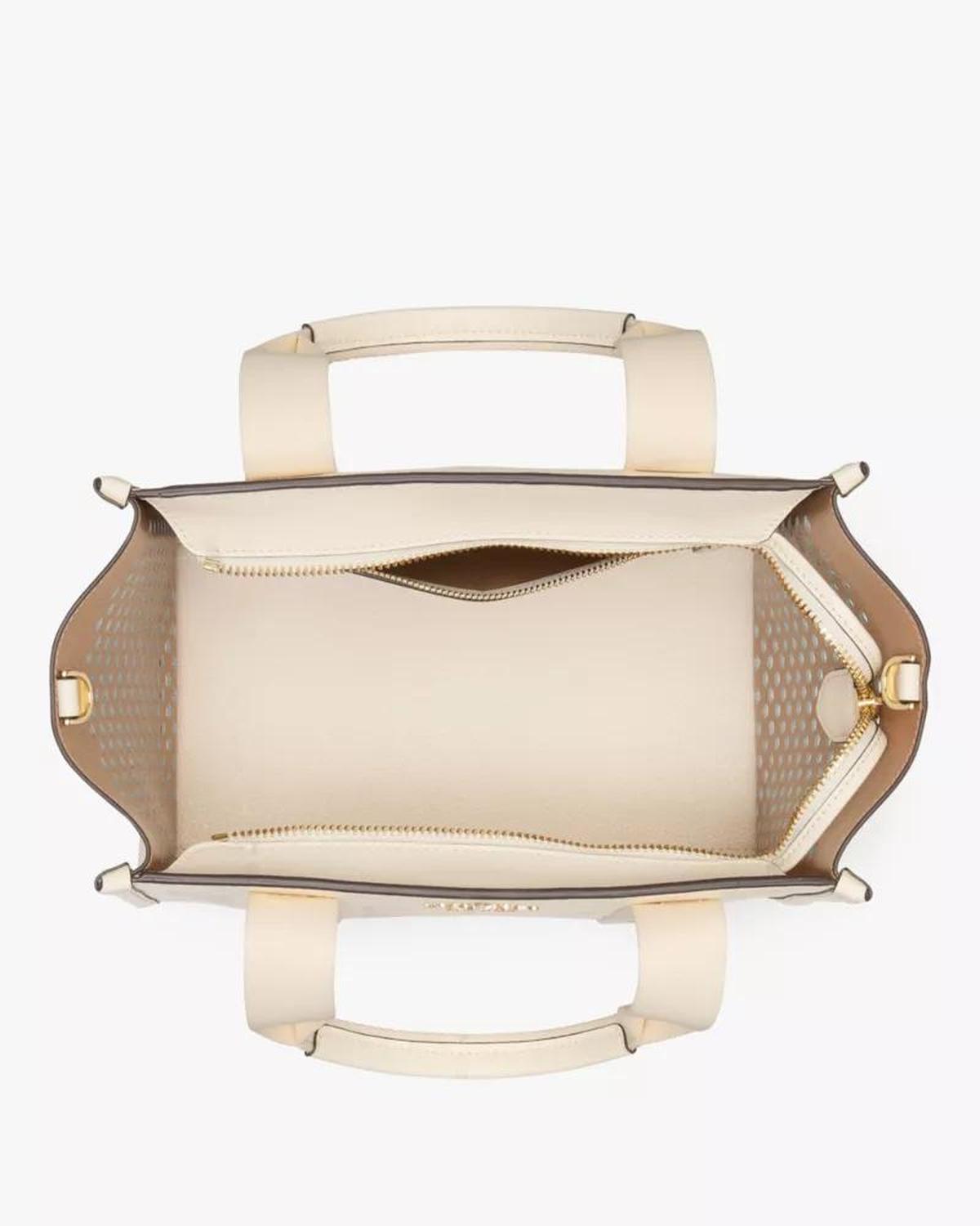 Kip Perforated Leather Small Tote