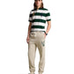 Custom Slim Fit Big Pony Crest Mesh Polo
