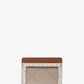 Jet Set Travel Large Logo and Leather Card Case