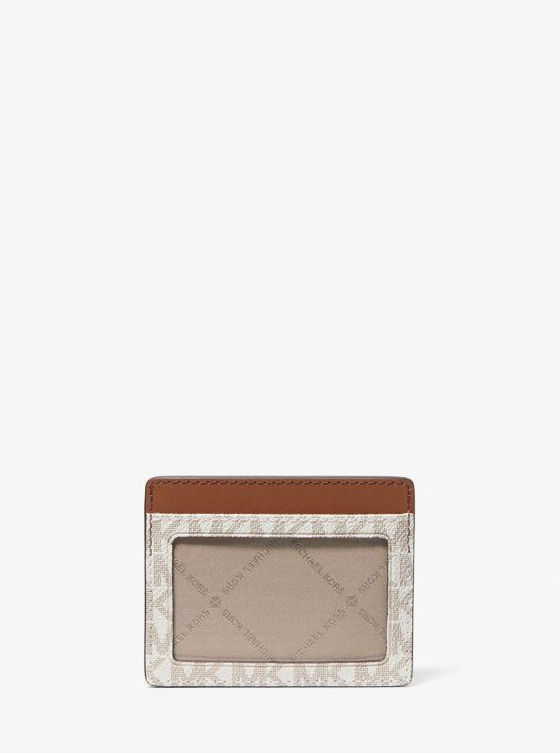 Jet Set Travel Large Logo and Leather Card Case