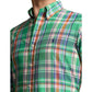 Classic Fit Plaid Oxford Shirt