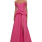 Marchesa Notte Off-Shoulder Taffeta Ballgown