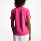Sequined Logo Cotton T-Shirt