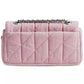 Tabby 20 Quilted Denim Shoulder Bag