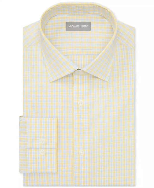 Men's Regular Fit Comfort Stretch Dress Shirt