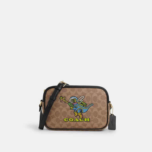 Cosmic Coach Jamie Camera Bag In Signature Canvas With Rexy Print