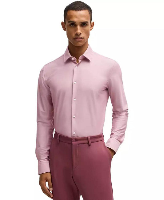 Men's Performance Slim-Fit Dress Shirt