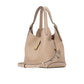 Deco Pebbled Leather Medium Crossbody Tote