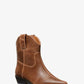 Noemie Distressed Leather Boot
