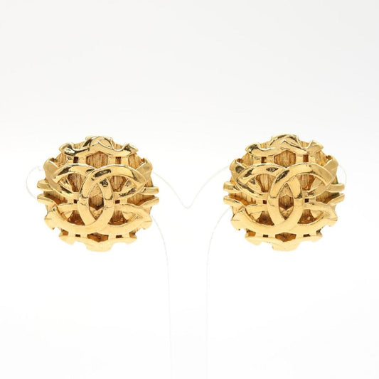 Coco Mark Earrings Gp Gold 93A