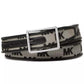 Men's Leather Reversible MK Logo Swivel Belt