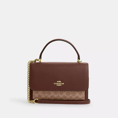 Klare Top Handle Bag In Signature Canvas