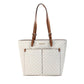 Jet Set Medium ivory Double Pocket Tote Women's Bag