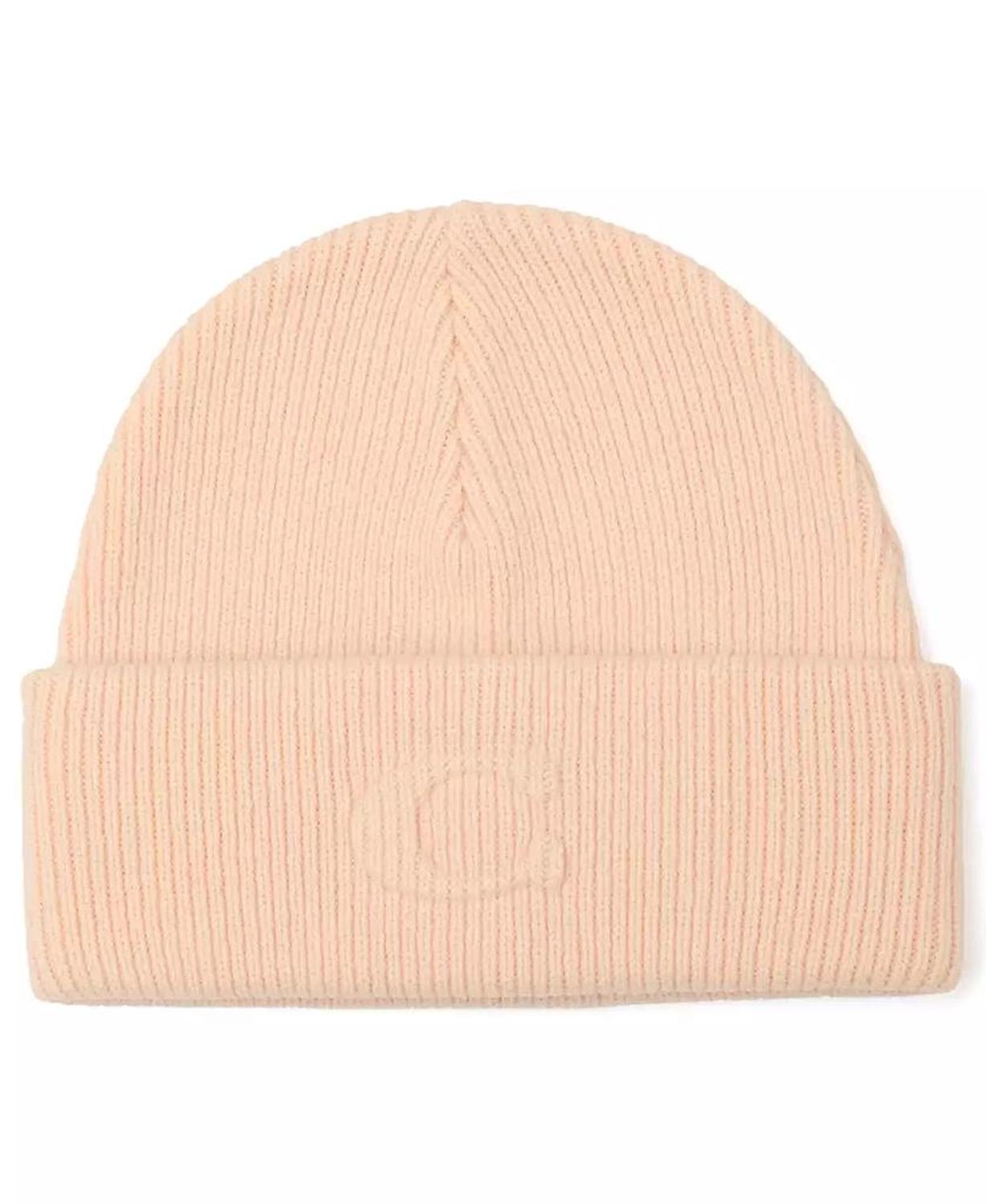 Women's Embossed C-Knit Beanie Hat