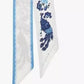 Women's Peacock Floral Skinny Scarf