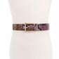 Women's 32mm Snake Embossed Reversible Belt