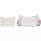Double Up Rainbow Leather Crossbody