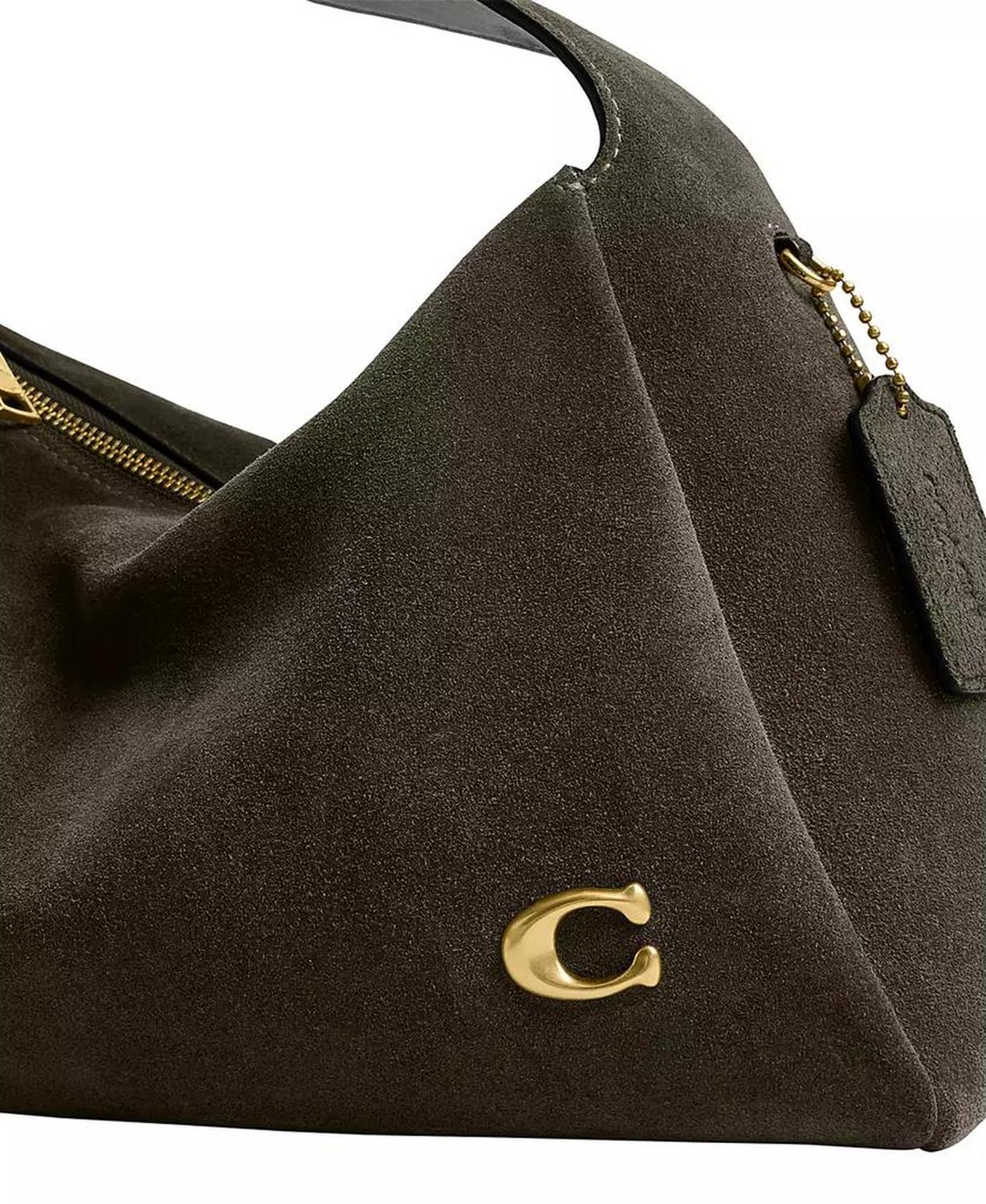 Lola Small Suede Shoulder Bag