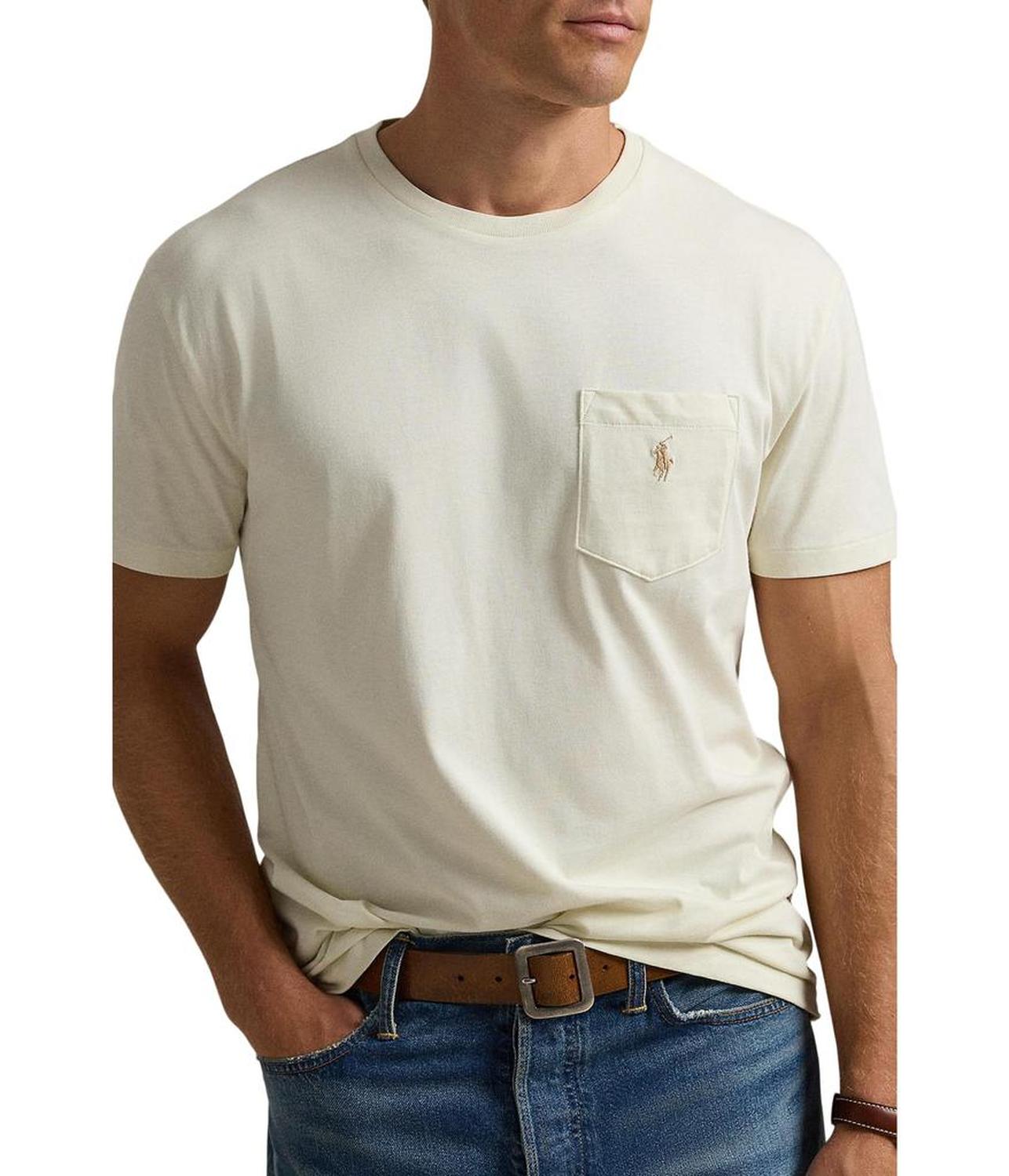 Short Sleeve Solid Pocket Tee - Classic