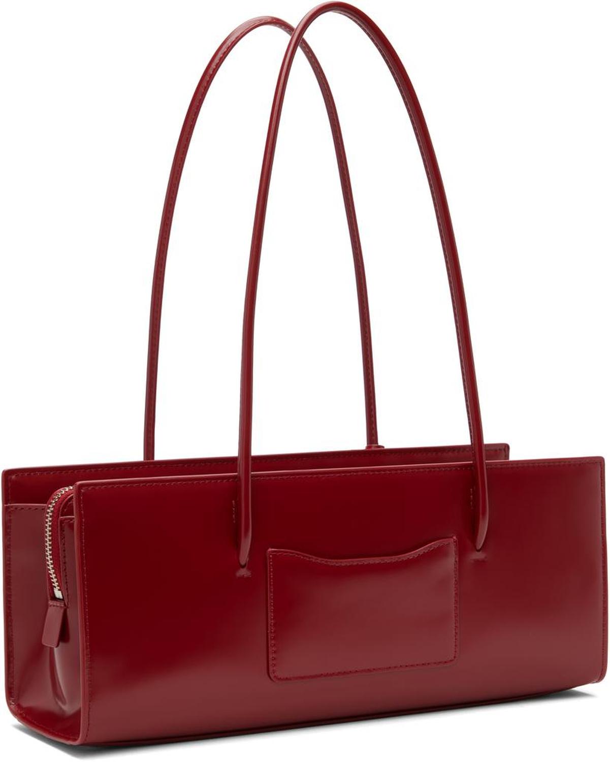 Red 'The Glam Mirror Satchel' Bag
