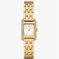 Mini Monroe Pavé Gold-Tone Watch