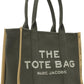 Khaki 'The Jacquard Large' Tote