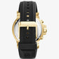 Oversized Dylan Gold-Tone and Silicone Watch