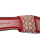 Florence Sandals In Signature Textile Jacquard