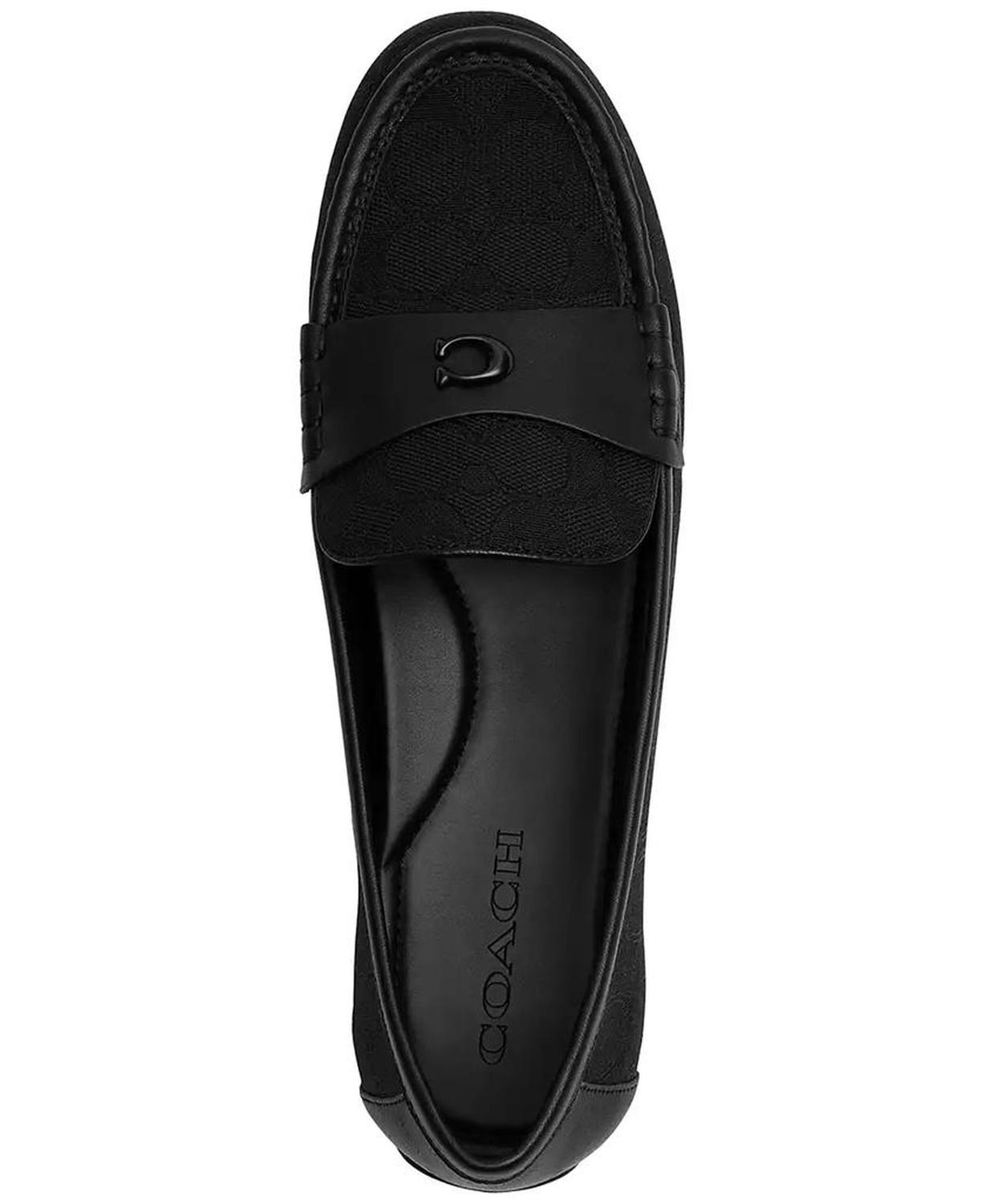 Women's Sculpted C Round Toe Suede Driver Loafers